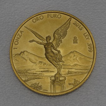 Goldmünze 1oz "Libertad" 2015 (Mexiko)