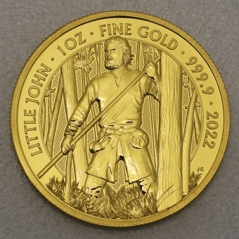 Goldmünze 1oz "Little John" 2022 Myths and Legends (Großbritannien)
