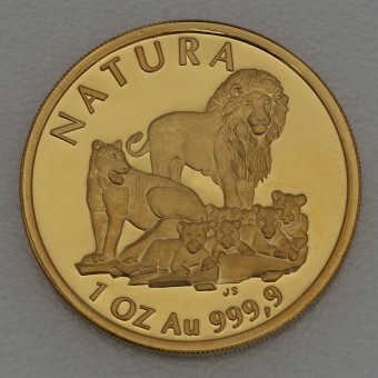 Goldmünze 1oz "Löwen" 1994 Natura  (Südafrika)