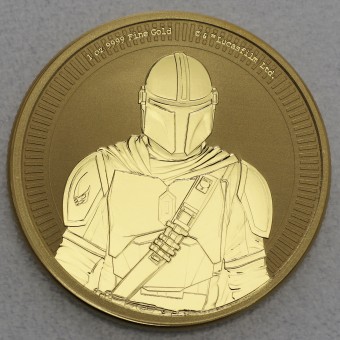 Goldmünze 1oz "Mandalorian" 2021 Star Wars™ (Niue)