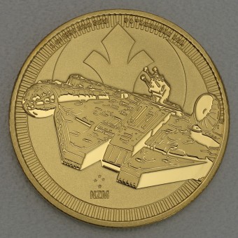 Goldmünze 1oz "Millennium Falcon" 2021 Star Wars™ (Niue)