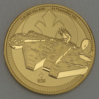 Goldmünze 1oz "Millennium Falcon 2021" (Niue) Star Wars Serie