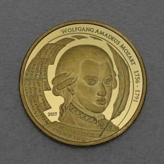 Goldmünze 1oz "Mozart 2017" (Palau) 