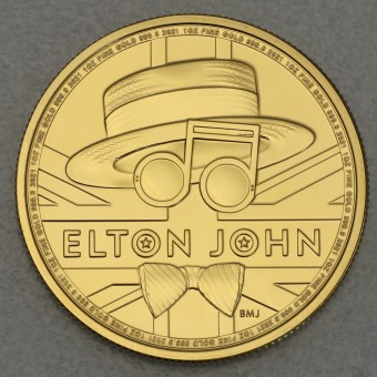 Goldmünze 1oz "Elton John" 2021 Music Legends (Großbritannien)