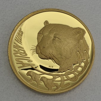 Goldmünze 1oz "The Cheetah" 2002 Natura - Wild Cats of Africa (Südafrika)