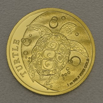 Goldmünze 1oz "Niue Turtle 2019" (Neuseeland) 