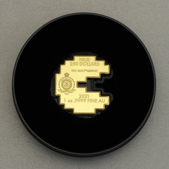 Goldmünze 1oz "Pac-Man 2021" (shaped) 