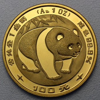 Goldmünze 1oz "Panda - 1983" (China) 