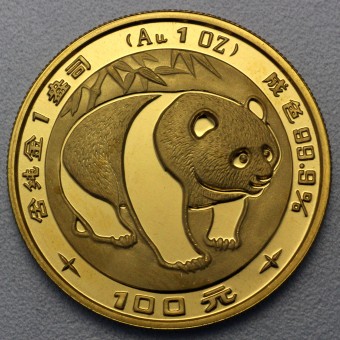 Goldmünze 1oz "Panda" 1983 (China)