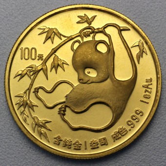 Goldmünze 1oz "Panda - 1985" (China) 