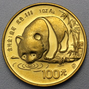 Goldmünze 1oz "Panda" 1987 (China)