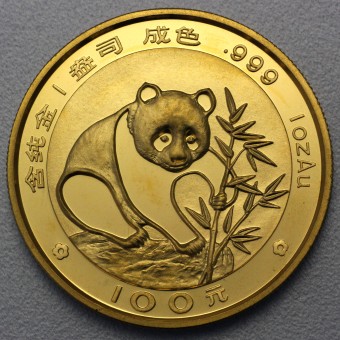 Goldmünze 1oz "Panda - 1988" (China) 