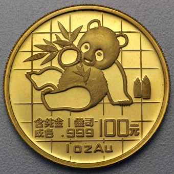 Goldmünze 1oz "Panda - 1989" (China) 