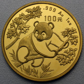 Goldmünze 1oz "Panda - 1992" (China) 