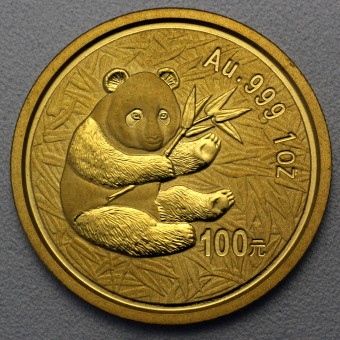 Goldmünze 1oz "Panda - 2000" (China) 