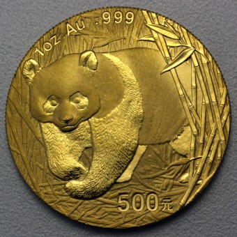 Goldmünze 1oz "Panda" 2001 (China)