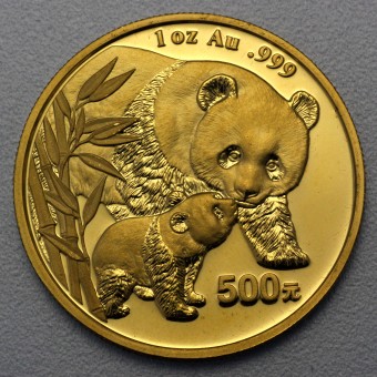 Goldmünze 1oz "Panda" 2004 (China)