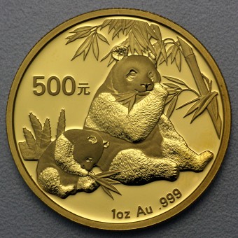 Goldmünze 1oz "Panda - 2007" (China) 