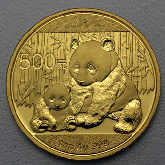 Goldmünze 1oz "Panda - 2012" (China) 