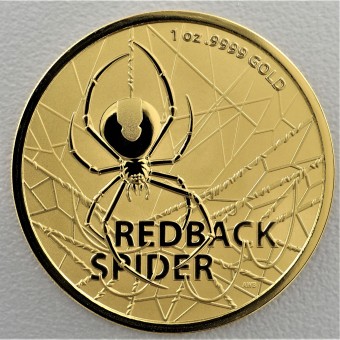 Goldmünze 1oz "Redback Spider 2020" (RAM) "Australias Most Dangerous" Serie