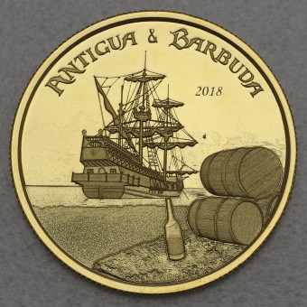 Goldmünze 1oz "Rum Runner" 2018 Eastern Caribbean 8 (Antigua und Barbuda)