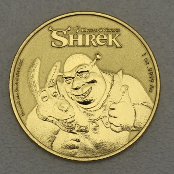 Goldmünze 1oz "SHREK" 2021 20th Anniversary (Niue)