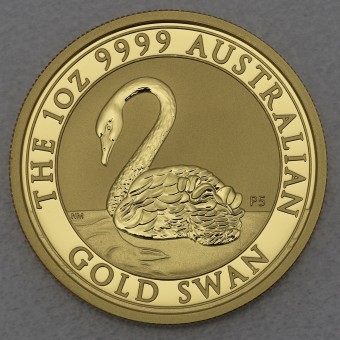 Goldmünze 1oz "Schwan" 2021 Australian Gold Swan (Australien)