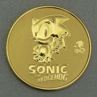 Goldmünze 1oz "Sonic the Hedgehog" 30th Anniversary