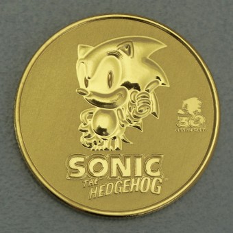 Goldmünze 1oz "Sonic" 2021 Sonic the Hedgehog 30th Anniversary (Niue)