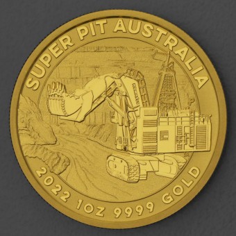 Goldmünze 1oz "Super Pit 2022" Perth Mint 