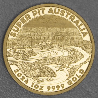 Goldmünze 1oz "Super Pit" 2024 (Australien)