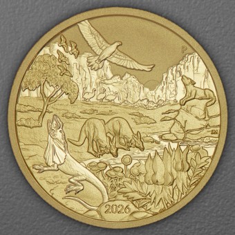 Goldmünze 1oz "The Outback" 2026 Wonders of Australia (Australien)