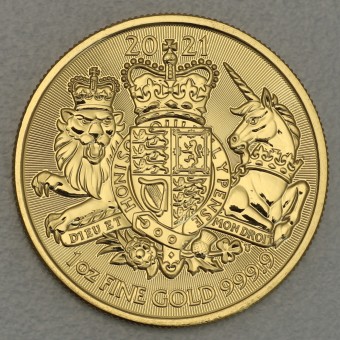 Goldmünze 1oz "The Royal Arms" 2021 (Großbritannien)