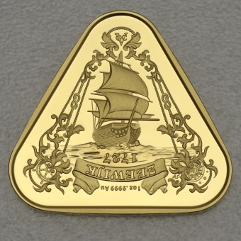 Goldmünze 1oz "Triangular Zeewijk 2021" 