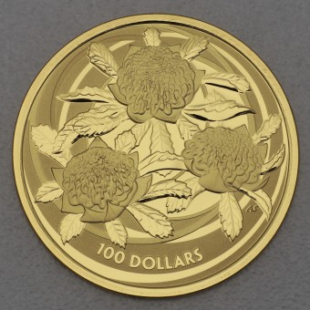 Goldmünze 1oz "Waratah" 2022 Wildflowers of Australia (Australien)