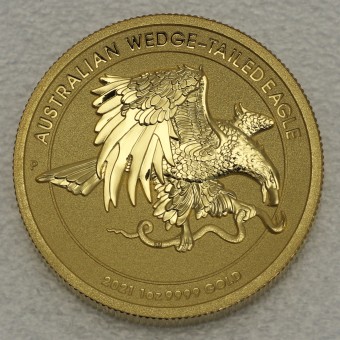 Goldmünze 1oz "Wedge-Tailed Eagle" 2021 REVERSE PROOF HIGH RELIEF COIN