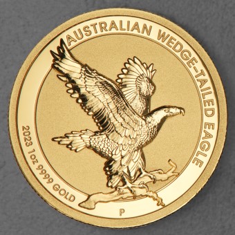 Goldmünze 1oz "Wedge-tailed Eagle" 2023 (Incused) (Australien)