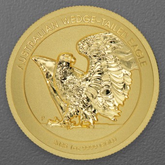 Goldmünze 1oz "Wedge-tailed Eagle" 2025 (Reverse PP/UHR) (Australien)