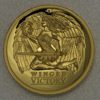 Goldmünze 1oz "Winged Victory" 2021 (PP/HR) Polierte Platte, High Relief