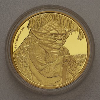 Goldmünze 1oz "Yoda" 2016 (PP) Star Wars™ (Niue)