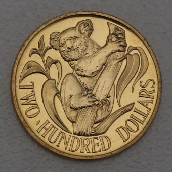 Goldmünze 200 Dollars "Koala" 1985 (Australien)