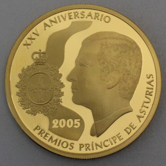 Goldmünze 200 Euro "Prinz Felipe" 2005 (Spanien)