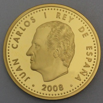 Goldmünze "200 Euro-2008 König Alfons X." (Span.) 