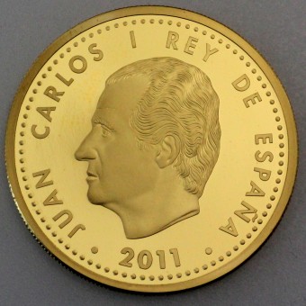 Goldmünze "200 Euro-2011 Franc. Orellana (Spanien) 