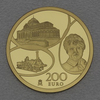 Goldmünze 200 Euro "Eisen und Glas" 2017 (Spanien)