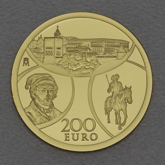 Goldmünze 200 Euro "Renaissance" 2019 (Spanien)
