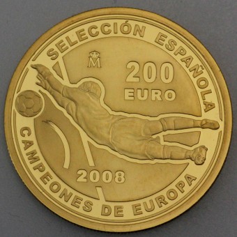 Goldmünze 200 Euro "Fußball EM" 2008 (Spanien)