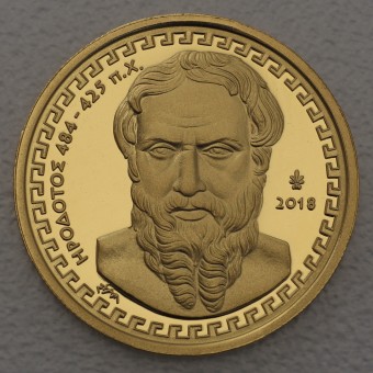 Goldmünze 200 Euro "Herodot" 2018 Griechische Kultur - Historiker (Griechenland)