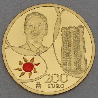 Goldmünze 200 Euro "Modernes Europa" 2016 (Spanien)