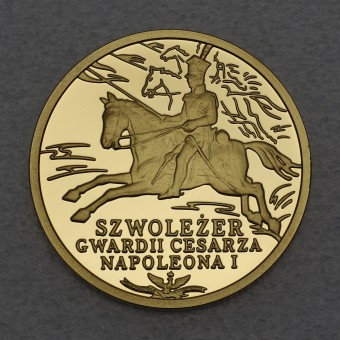 Goldmünze "200 Zloty 2010 - Chevau-Leger" (Polen) 
